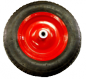 колесо д/т строит. pr 3,00-4 (260 х 85) 20/75мм красный/синий диск /уп.10шт.