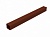 опора 60х60*1,4мм для ограждений ral8017 (коричневый) (2,55 м) doorhan