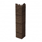 угол наружний vox vilo sandstone dark brown, 420x121мм