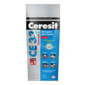 смесь затирочная ceresit се33 серый, 2 кг