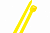 хомут нейлоновый желтый для стяжки 4х150мм. ксс 100шт/упак